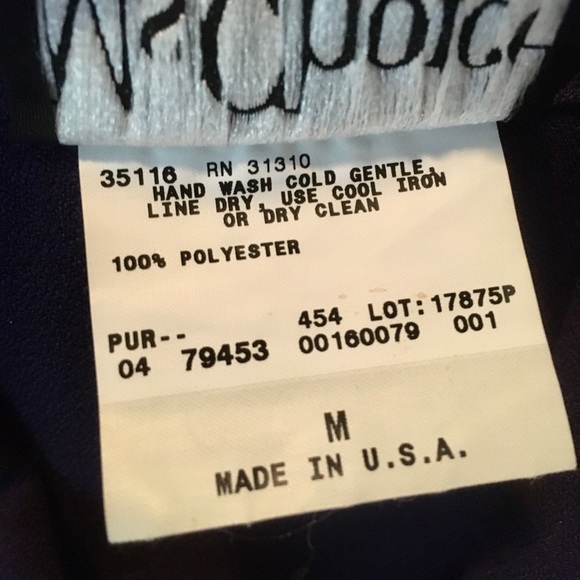 Ms Choice deep purple zip front blazer - Picture 5 of 5